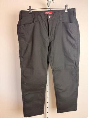 Milwaukee Work Pants Men’s 36x30 Black Straight Fit Utility Carpenter NWT